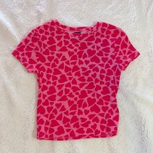 WILD FABLE HEART TEE💗